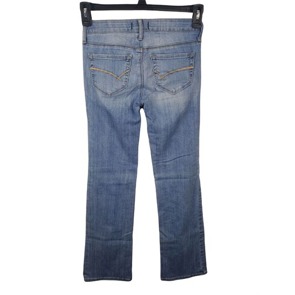 Bullhead Denim 3R Womens/Juniors Low Rise Bootcut Light Wash Denim Bottoms - Picture 1 of 8